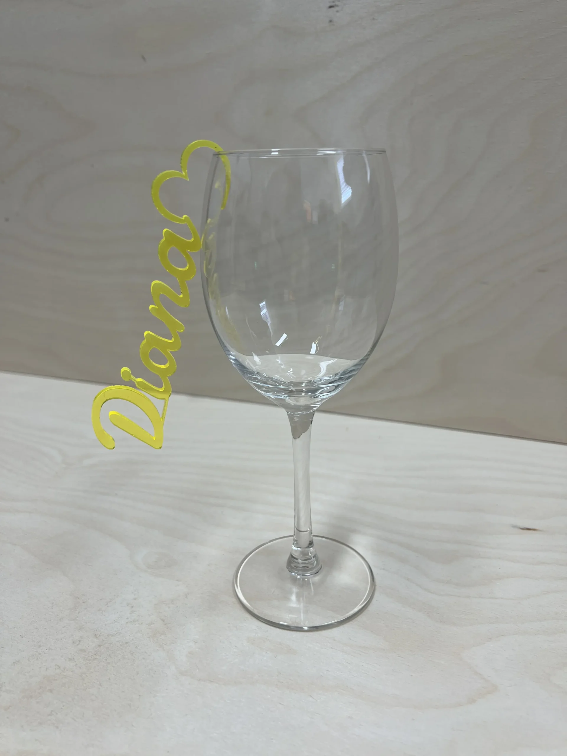 Glas Namenshalter – Bild 2