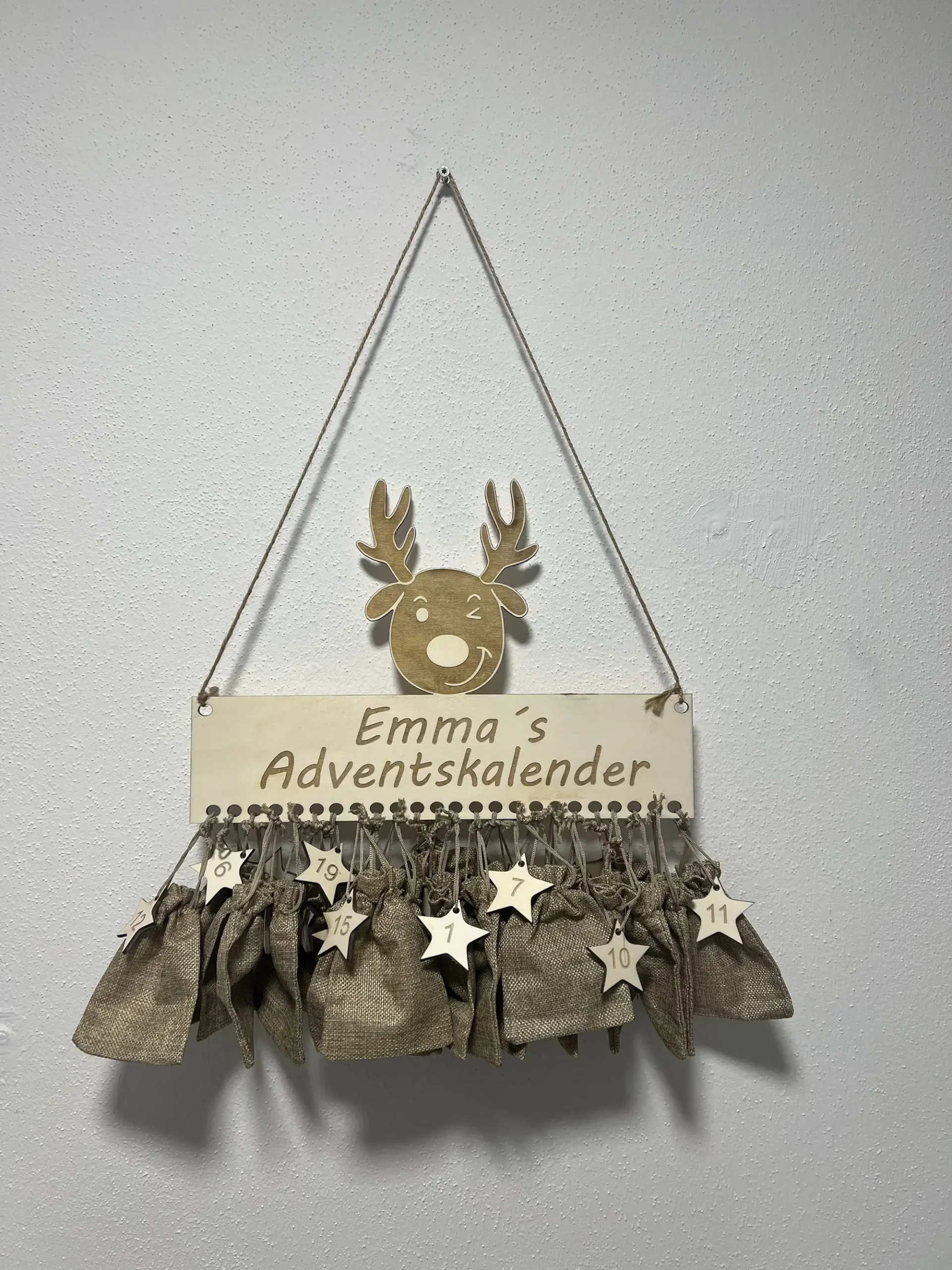 Adventskalender für Süßigkeiten