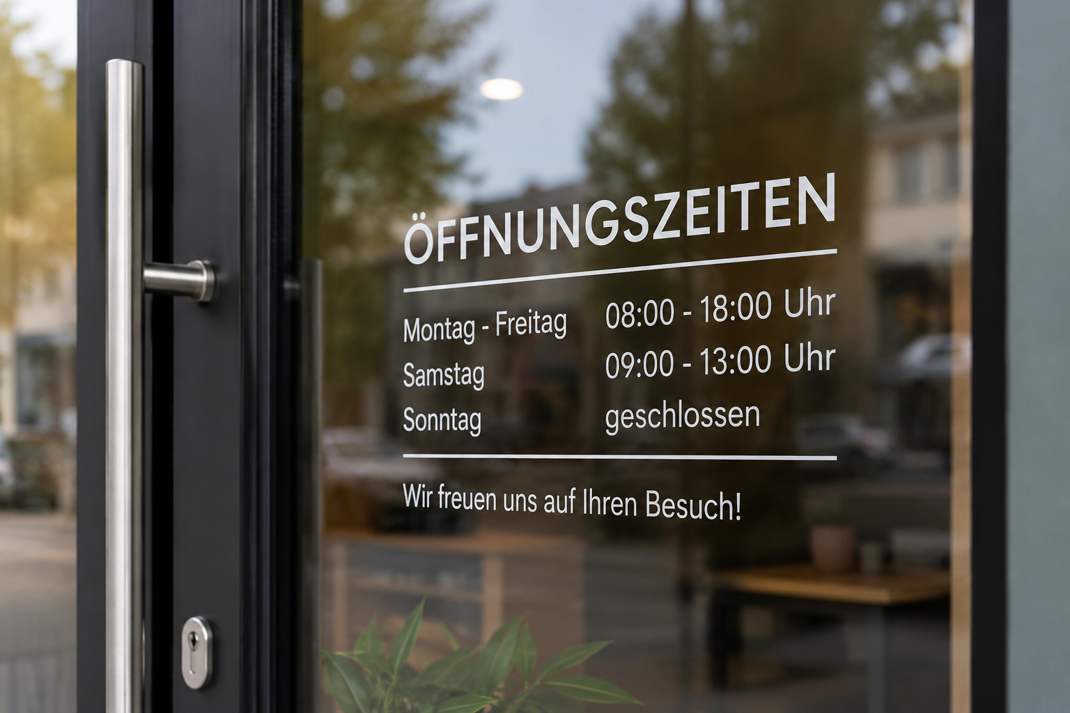 Aufkleber Tür – Bild 2