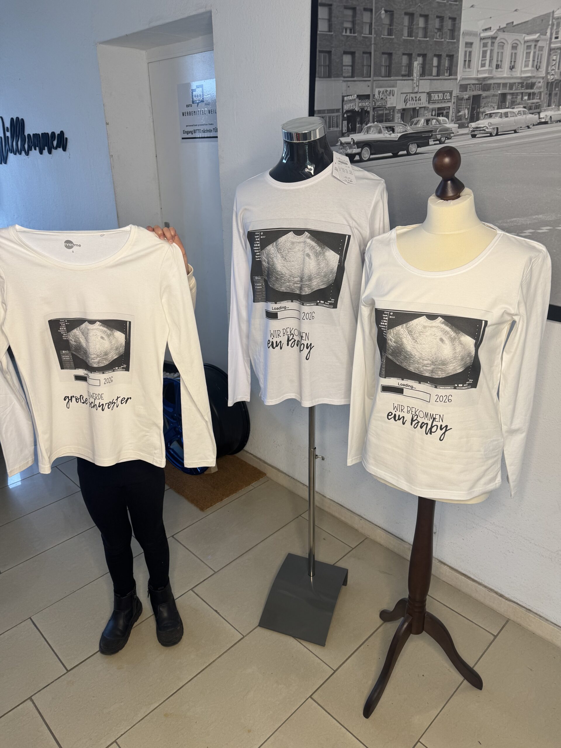 Sweatshirt Druck